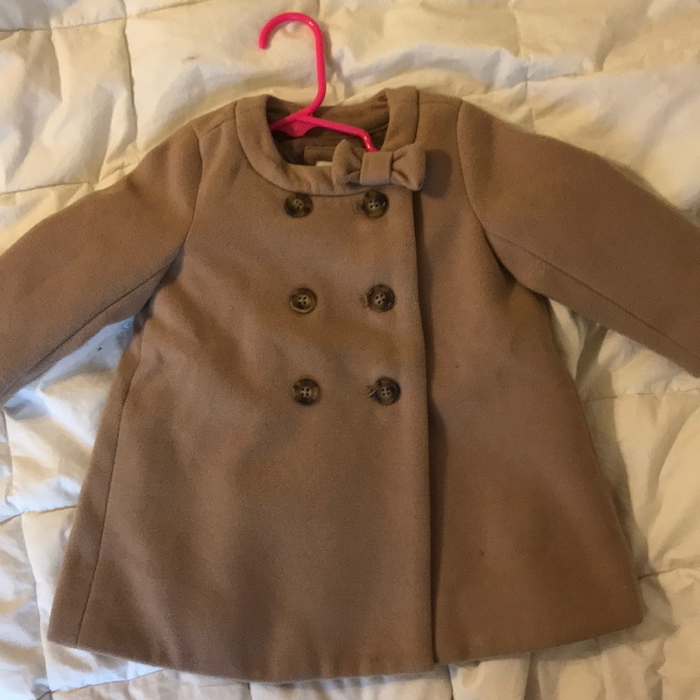 Baby Gap tan peacoat